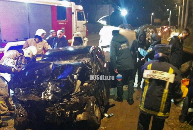 Пассажир «Лады» погиб в ДТП в Симферополе