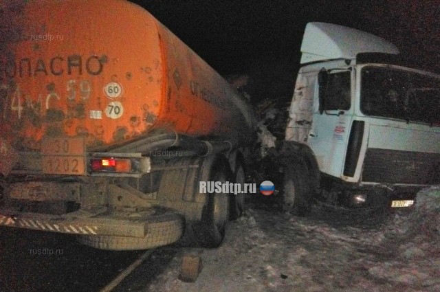 Смертельное ДТП произошло с участием автобуса и двух грузовиков на трассе Пермь – Березники