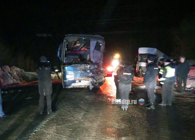 Смертельное ДТП произошло с участием автобуса и двух грузовиков на трассе Пермь – Березники