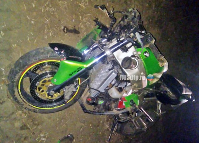 В Тамбовской области в ДТП погибли мотоциклист и пассажир