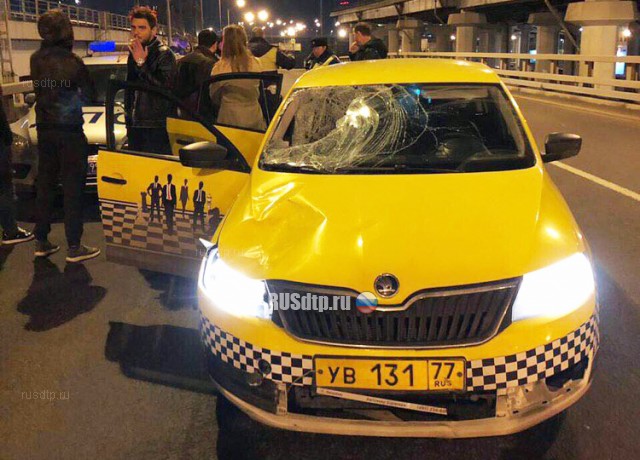 В Москве таксист-наркоман сбил инспектора ДПС