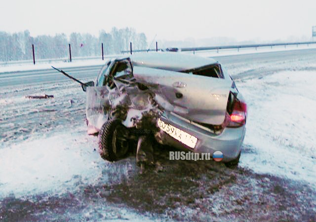 Водитель «Лады» погиб в ДТП на трассе Южноуральск — Магнитогорск
