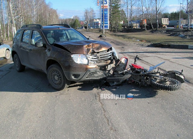 В Касимове в ДТП погиб пассажир мотоцикла