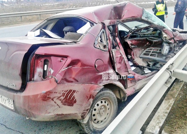 Момент гибели водителя в Тольятти попал на видео