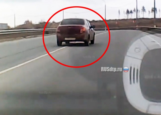 Момент гибели водителя в Тольятти попал на видео