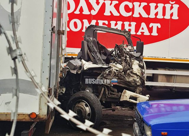 «Колбасное» ДТП на Киевском шоссе попало на видео