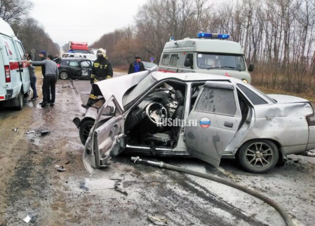 5 человек пострадали в ДТП на трассе М-2 «Крым» в Чернском районе