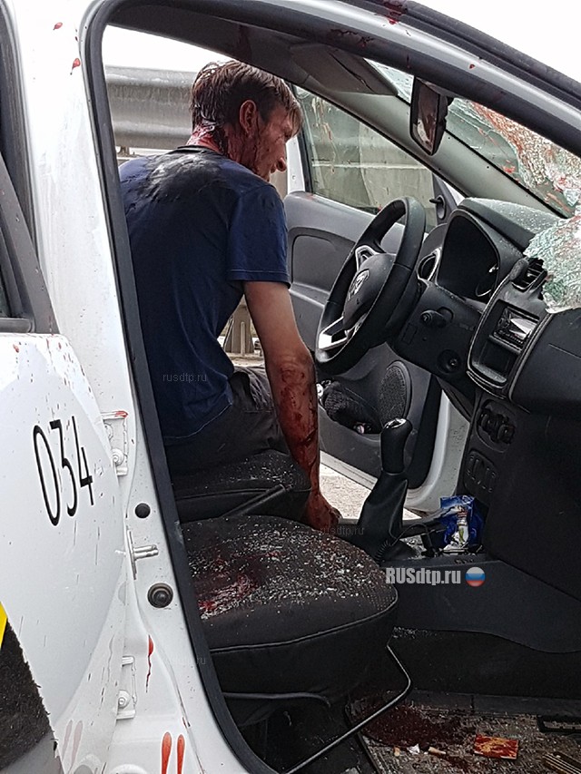 В Ярославле клиент напал на таксиста и порезал его канцелярским ножом. ВИДЕО