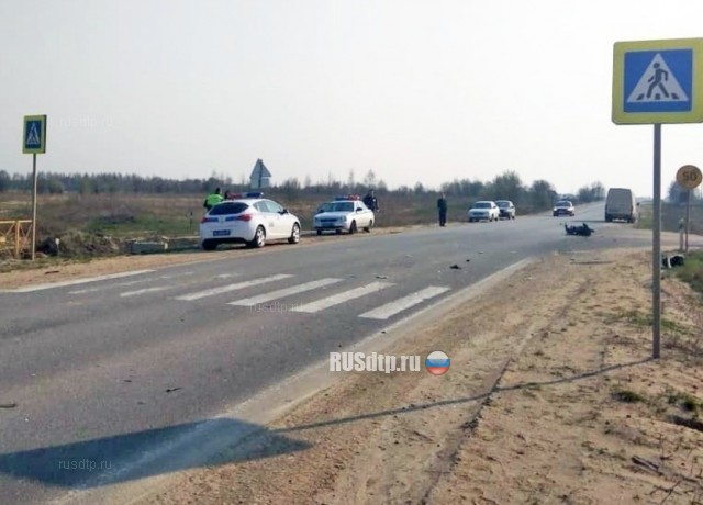 В Калужской области в ДТП погиб скутерист