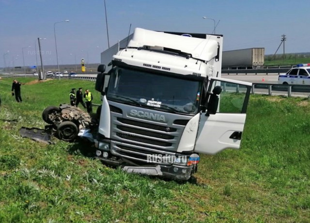 Двое сотрудников ДПС погибли в ДТП на трассе М-4 на Кубани