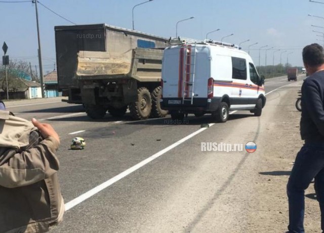 На Кубани в ДТП погиб пассажир мотоцикла
