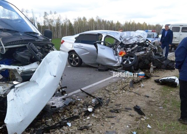 В Ульяновской области в ДТП погиб водитель «Газели»