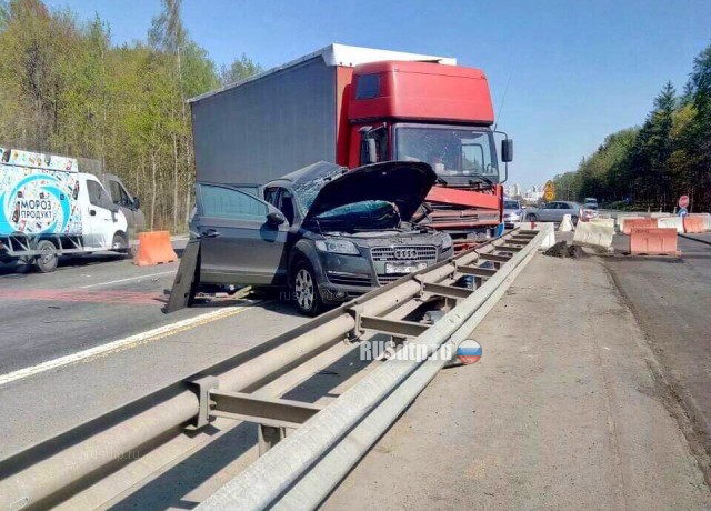 Водитель кроссовера Audi Q5 погиб в ДТП на трассе «Минск — Гродно»