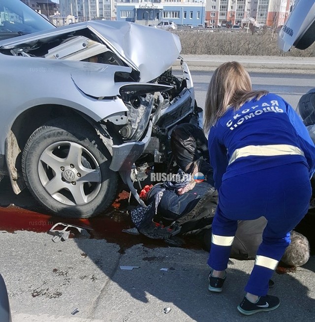 В Ханты Мансийске в ДТП водителю оторвало ноги
