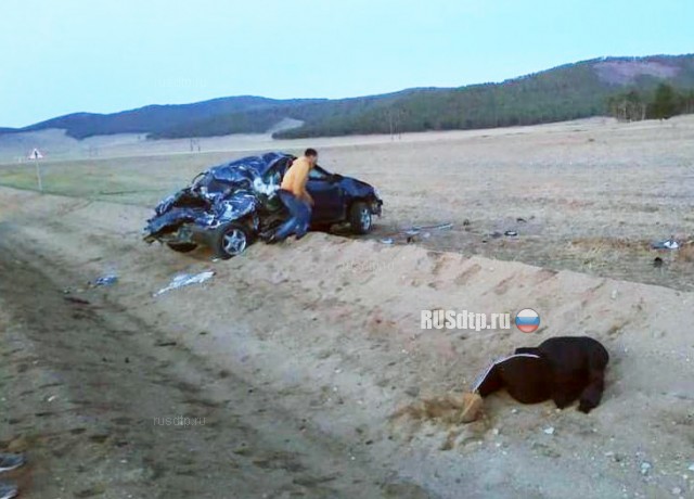 В Бурятии в перевернувшемся автомобиле погиб пассажир