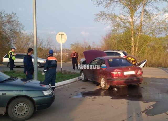 Отец и дочь разбились на мотоцикле в Рузаевке. ВИДЕО