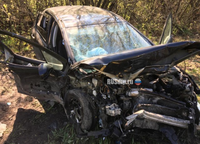 В Рязанской области в ДТП погибла пассажирка «Рено»