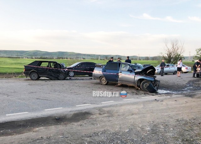 В Ингушетии в ДТП погибли три человека. ВИДЕО