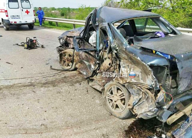 Водитель «Лады» погиб в ДТП на трассе Самара — Волгоград