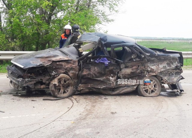 Водитель «Лады» погиб в ДТП на трассе Самара — Волгоград