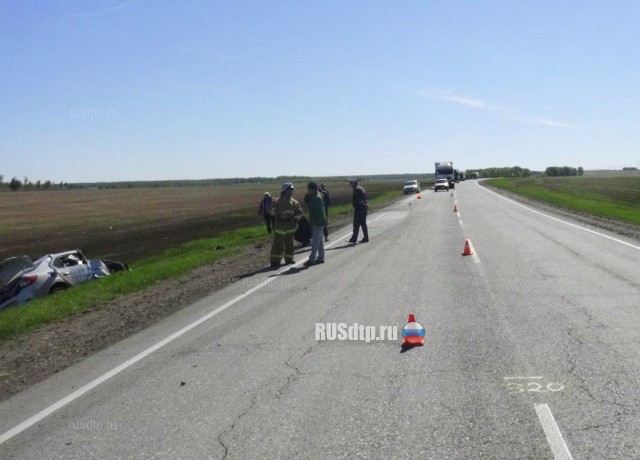 Водитель и пассажирка «Логана» погибли в ДТП на трассе «Иртыш»