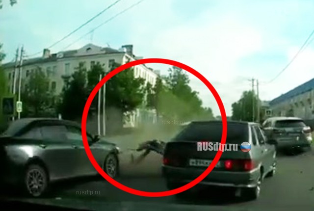 Момент массового ДТП в Иванове попал на видео