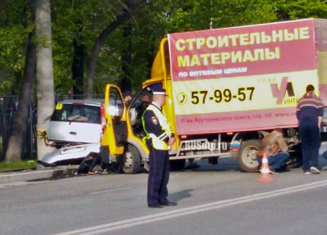 Видеорегистратор запечатлел момент смертельного ДТП возле Комсомольского сквера