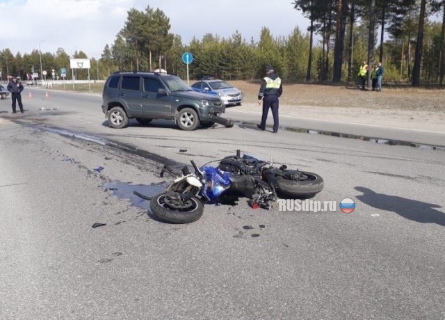 В Когалыме в ДТП погиб мотоциклист