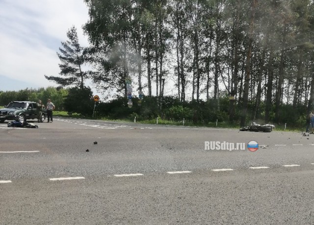 Мотоциклист погиб в ДТП под Нижним Новгородом