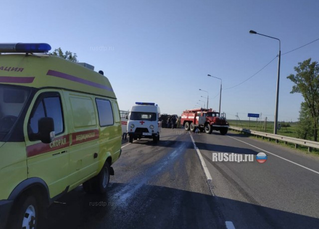 Три человека погибли в ДТП на трассе М-2 «Крым» в Курской области