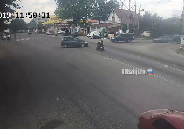 ДТП с мотоциклистом в Песочине ДТП с мотоциклистом в Песочине