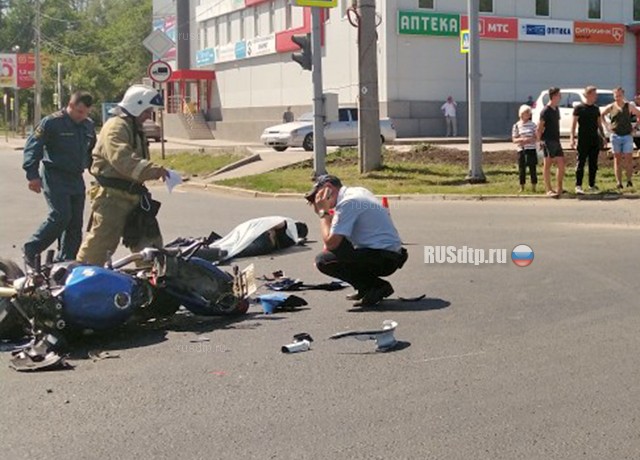 Мотоциклист погиб в ДТП на Волжском шоссе в Самаре