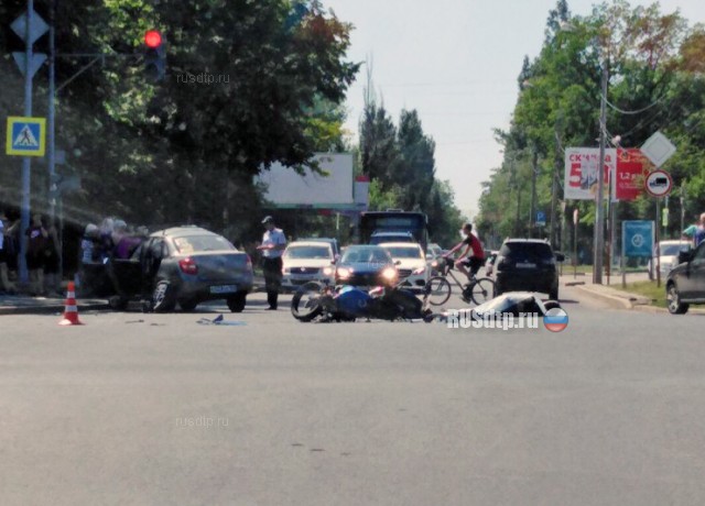 Мотоциклист погиб в ДТП на Волжском шоссе в Самаре