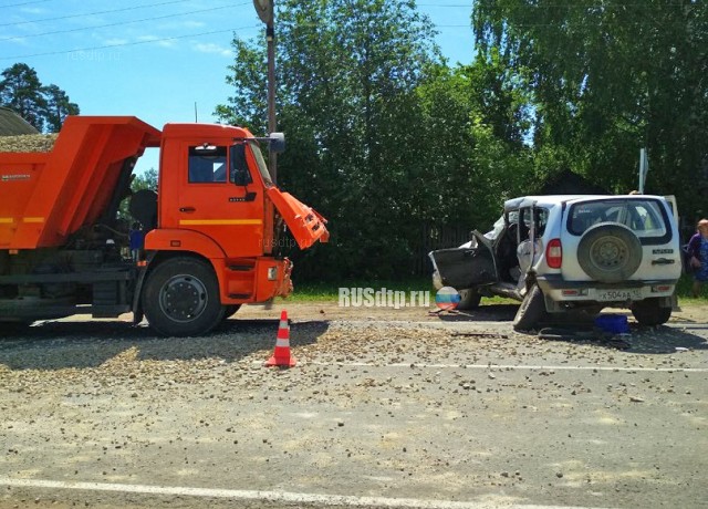 В Марий Эл в ДТП с КАМАЗом погиб пассажир «Нивы»