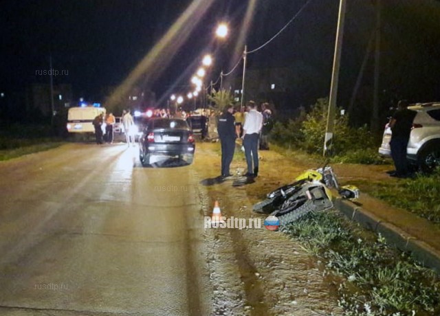 В Мордовии пьяный водитель сбил чинивших мотоцикл подростков