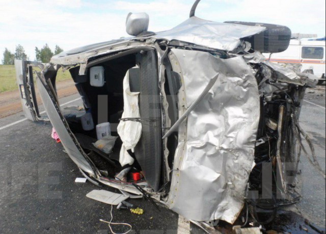 Один человек погиб и 6 пострадали в ДТП на трассе Самара - Оренбург
