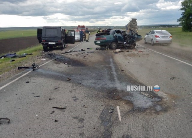 В Башкирии в ДТП с  «Гелендвагеном» погибли водитель и пассажир «Лады»