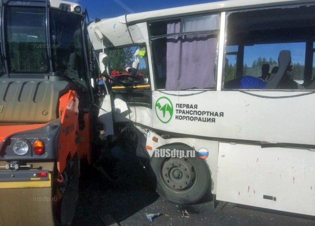 Видеорегистратор запечатлел момент смертельного ДТП с автобусом и бензовозом под Златоустом