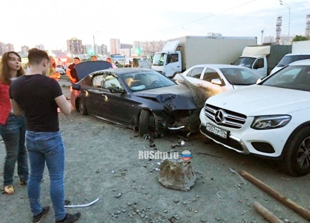 В Челябинске пьяный «мажор» на BMW устроил погром на парковке. ВИДЕО