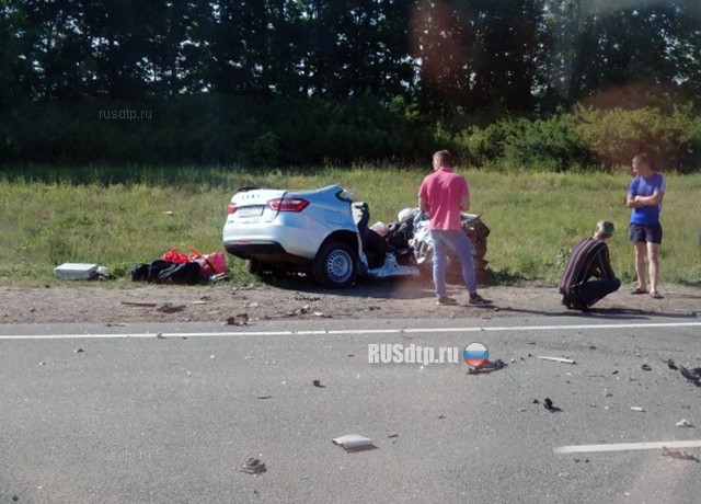 Пассажирка «Лады» погибла в ДТП на трассе Тамбов-Пенза