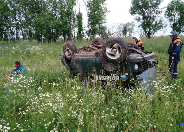 «Нива» перевернулась на трассе Владимир - Суздаль. Погиб пассажир