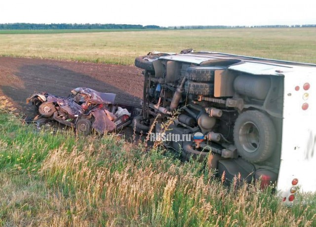 В Тамбовской области в ДТП с автобусом погиб водитель «Жигулей»