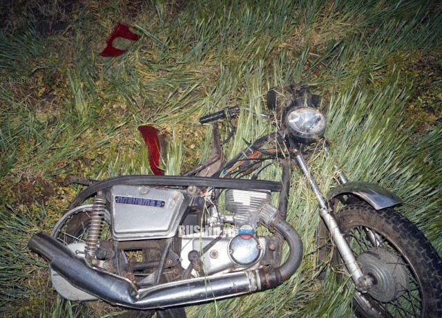 В Тамбовской области «Приора» столкнулась с мотоциклом
