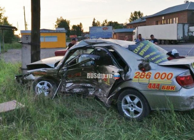 В Братске в ДТП погиб таксист
