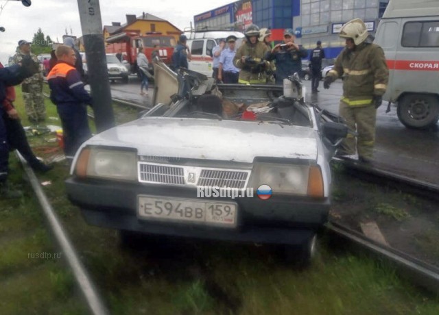 В Прокопьевске в ДТП погиб пассажир «девятки»