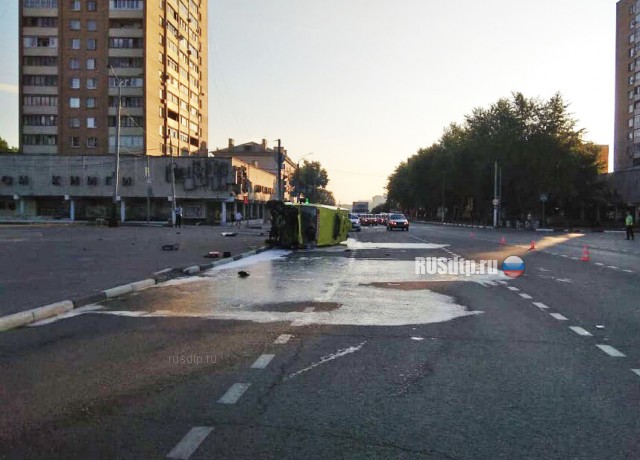 В Подольске в ДТП с участием скорой пострадали 4 человека. ВИДЕО