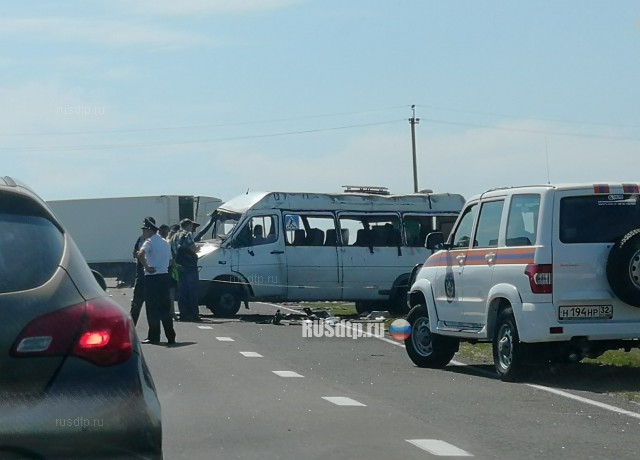 В Брянской области в ДТП с участием автобуса и фуры погибли 3 человека