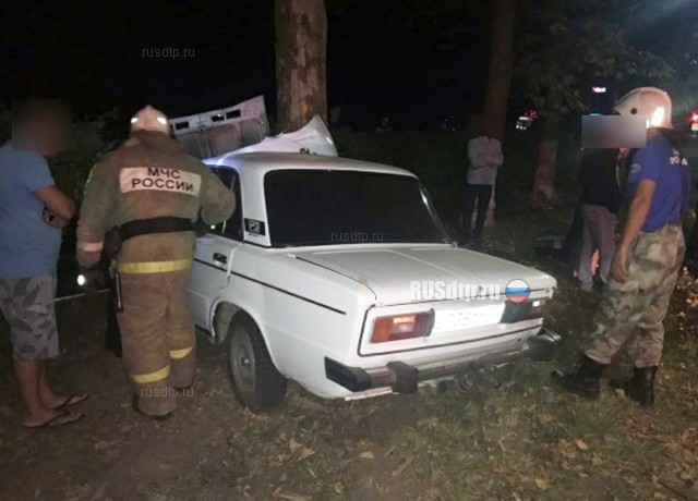 Камера запечатлела момент гибели двух парней в Белореченске. ВИДЕО