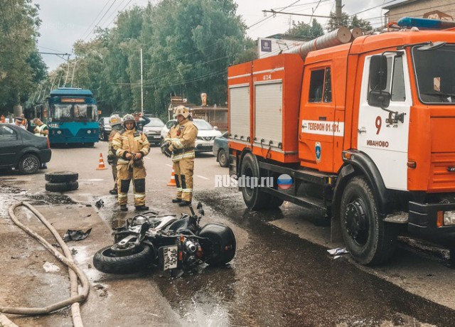 В Иванове в ДТП погиб мотоциклист