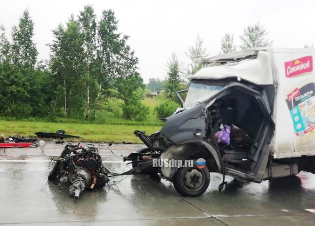 На Северном обходе под Новосибирском погиб водитель «Газели»